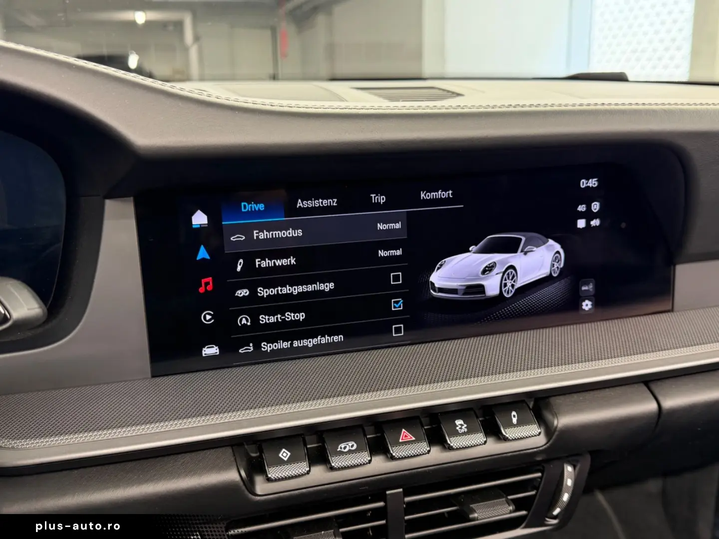 PORSCHE 911 992.2 Carrera Cabrio  BOSE Sportabgas Sport