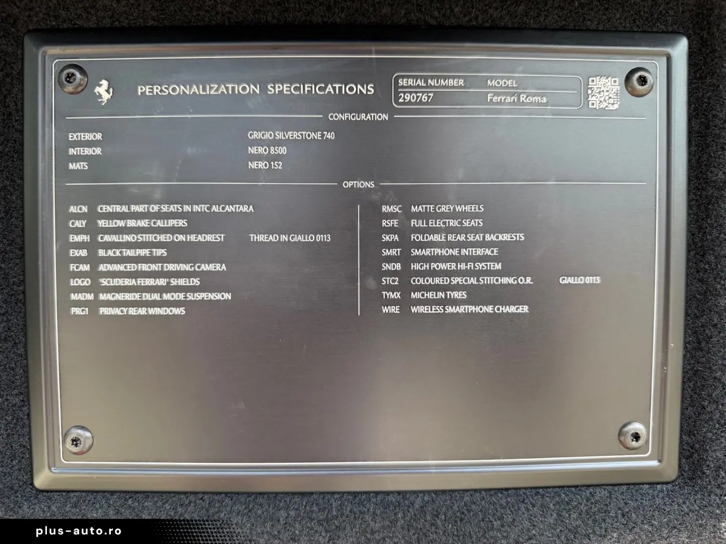 FERRARI Roma JBL SHZ Garantie bis 03.2028 Grigio Silvers