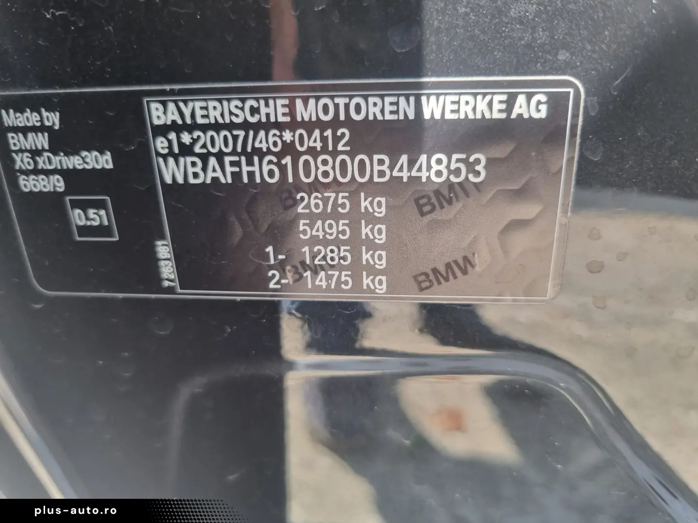 BMW X6   xDrive  30d  service la zi