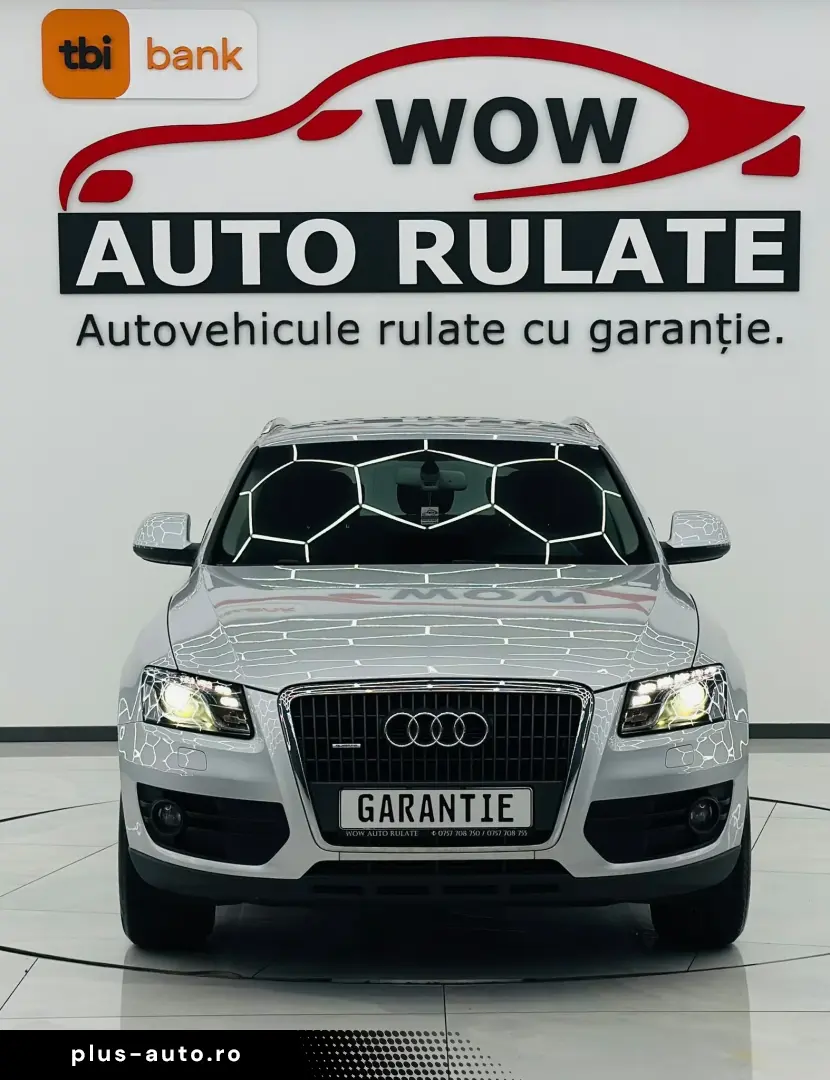 AUDI Q5 2012 2.0D E5 4x4 Garantie 12 Luni Rate Avans 0 Doar