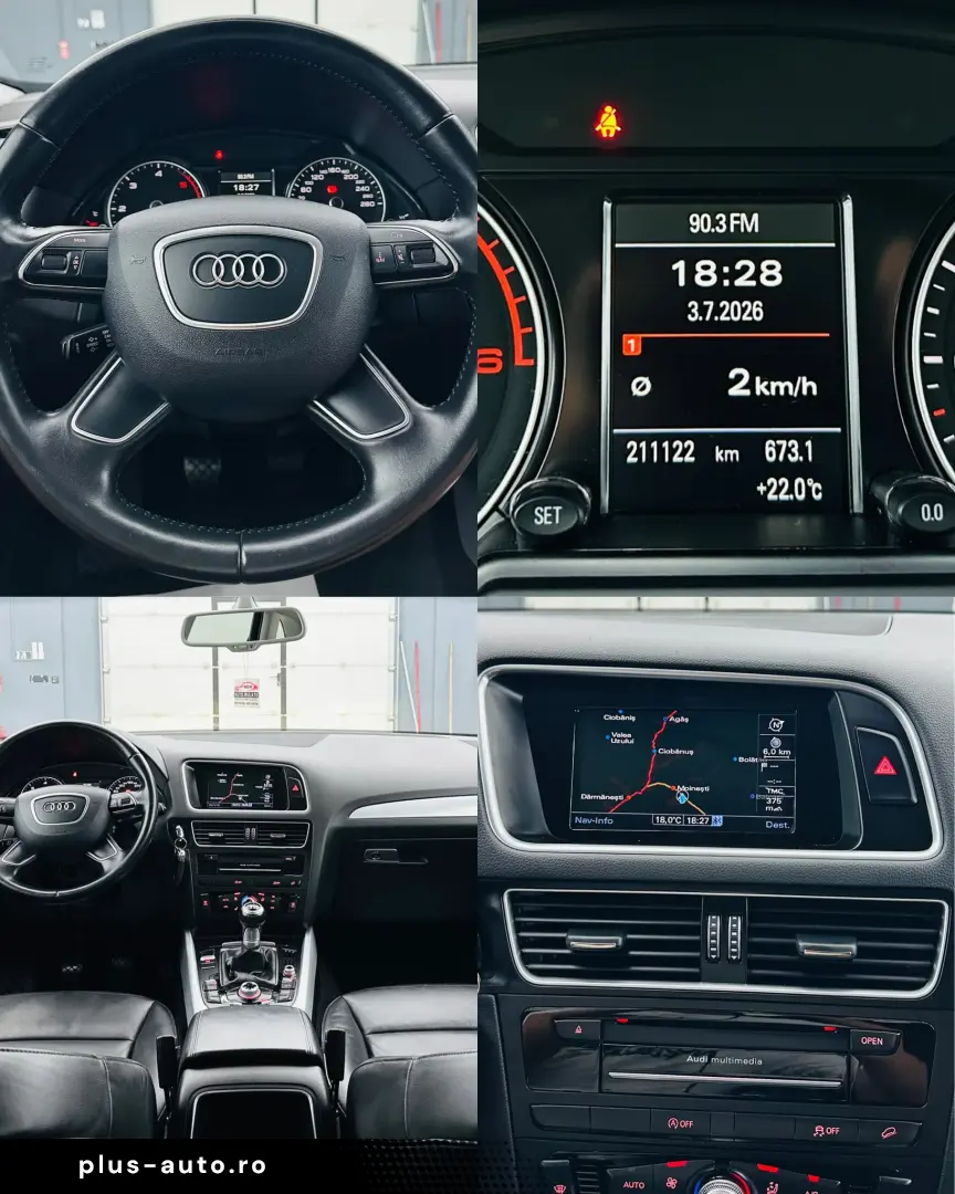 AUDI Q5 2016 2.0D E6  Garantie 12 Luni Rate Avans 0 Doar Cu