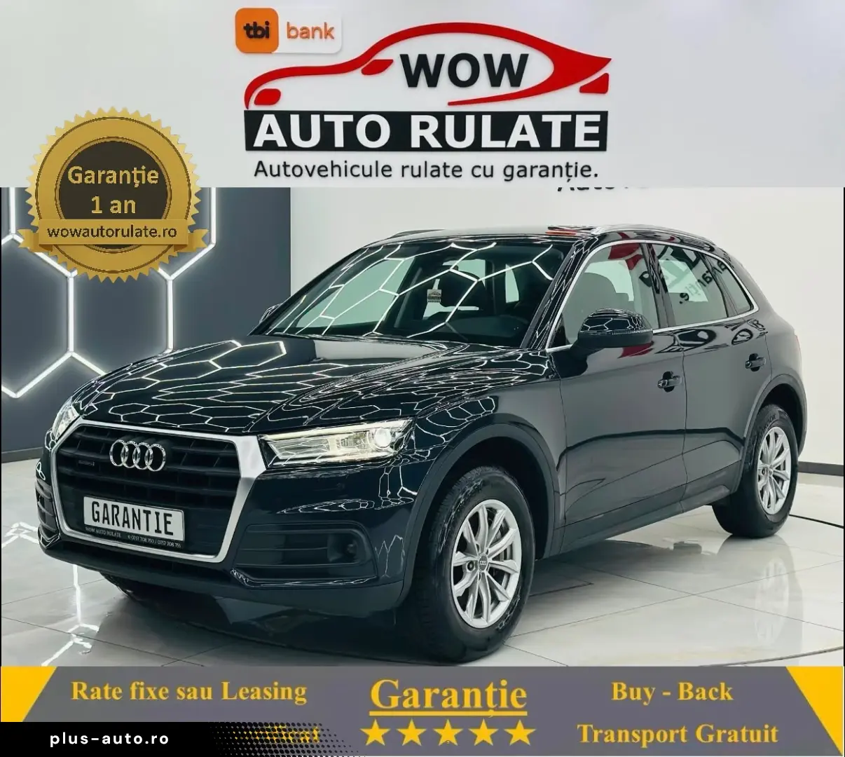 AUDI Q5 2018 2.0D E6 4X4 Garantie 12 Luni Rate Avans 0 Doar