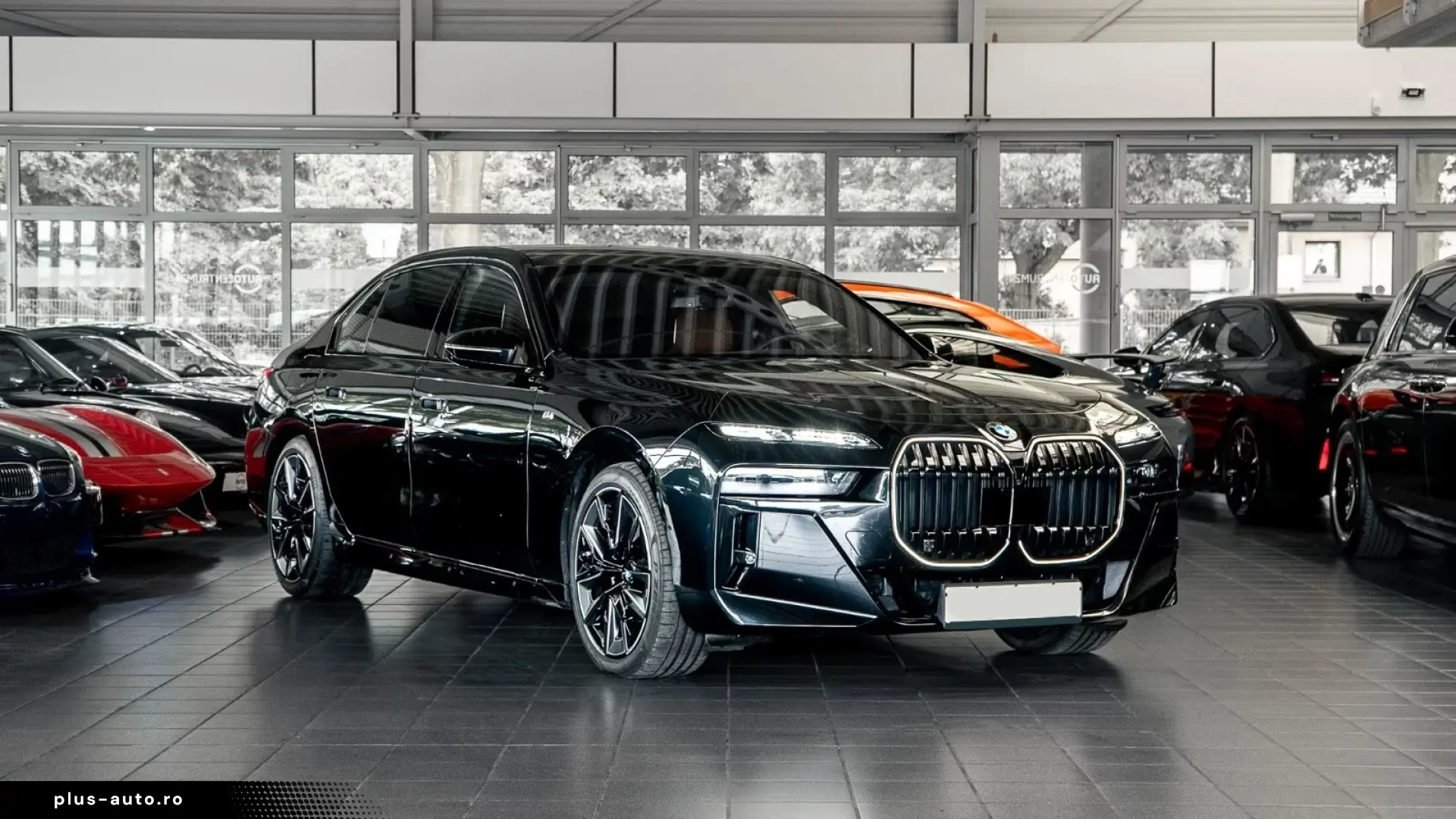 BMW 740d M TV Sky-Lounge B&W Crystal   Finanțare Leasing