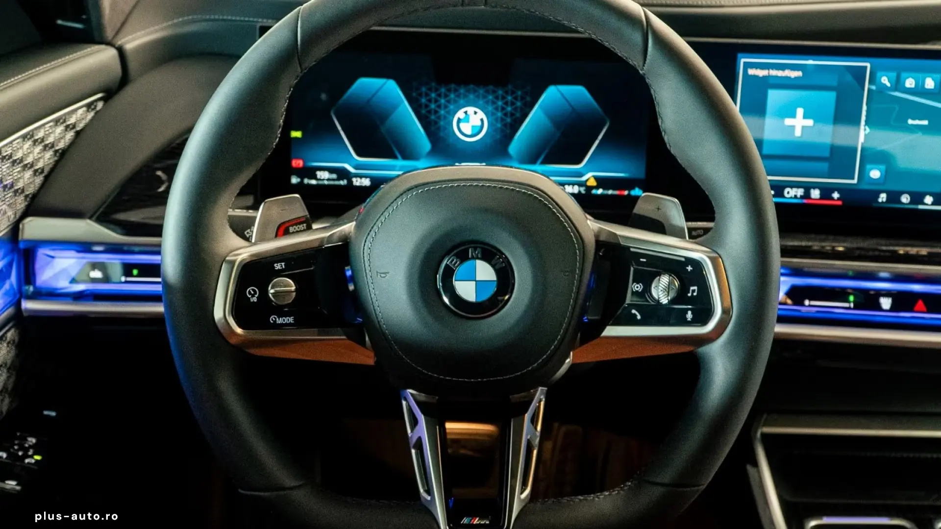 BMW 740d M TV Sky-Lounge B&W Crystal   Finanțare Leasing
