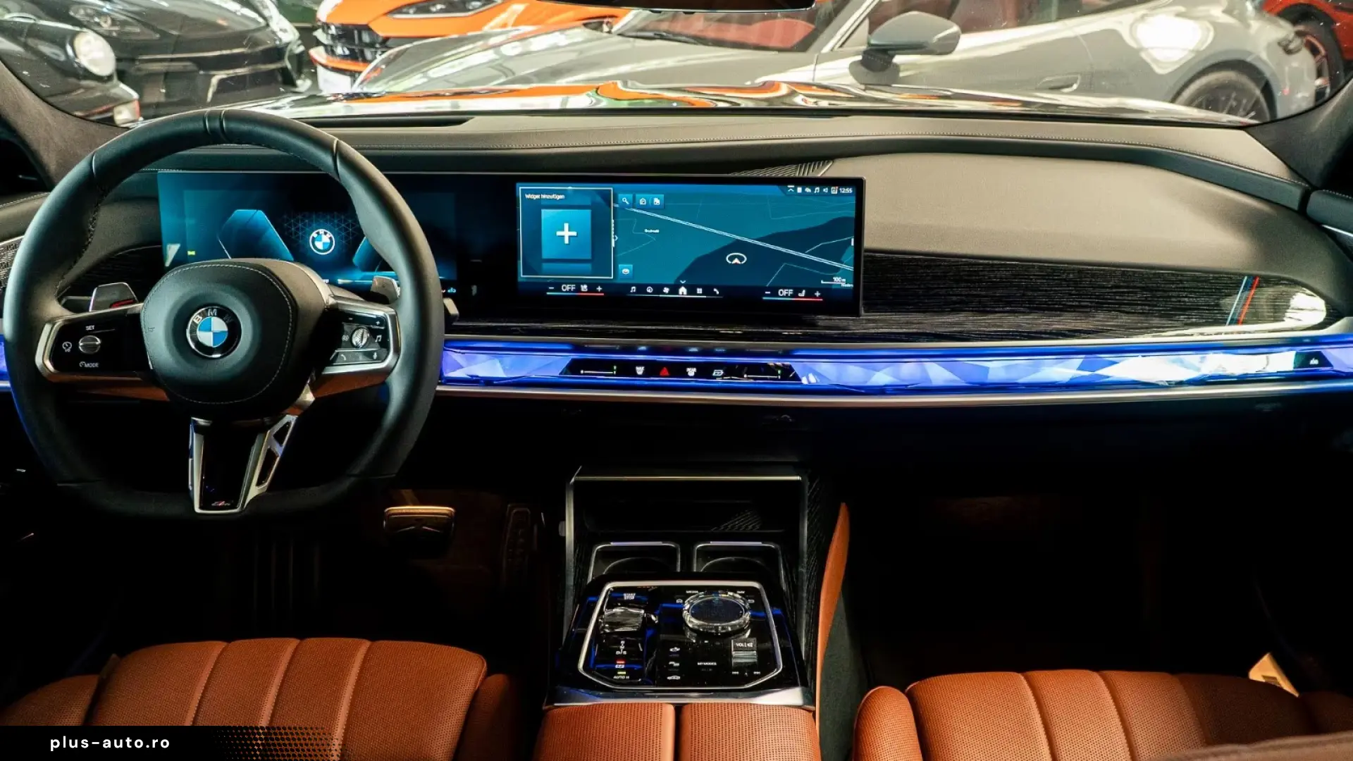 BMW 740d M TV Sky-Lounge B&W Crystal   Finanțare Leasing