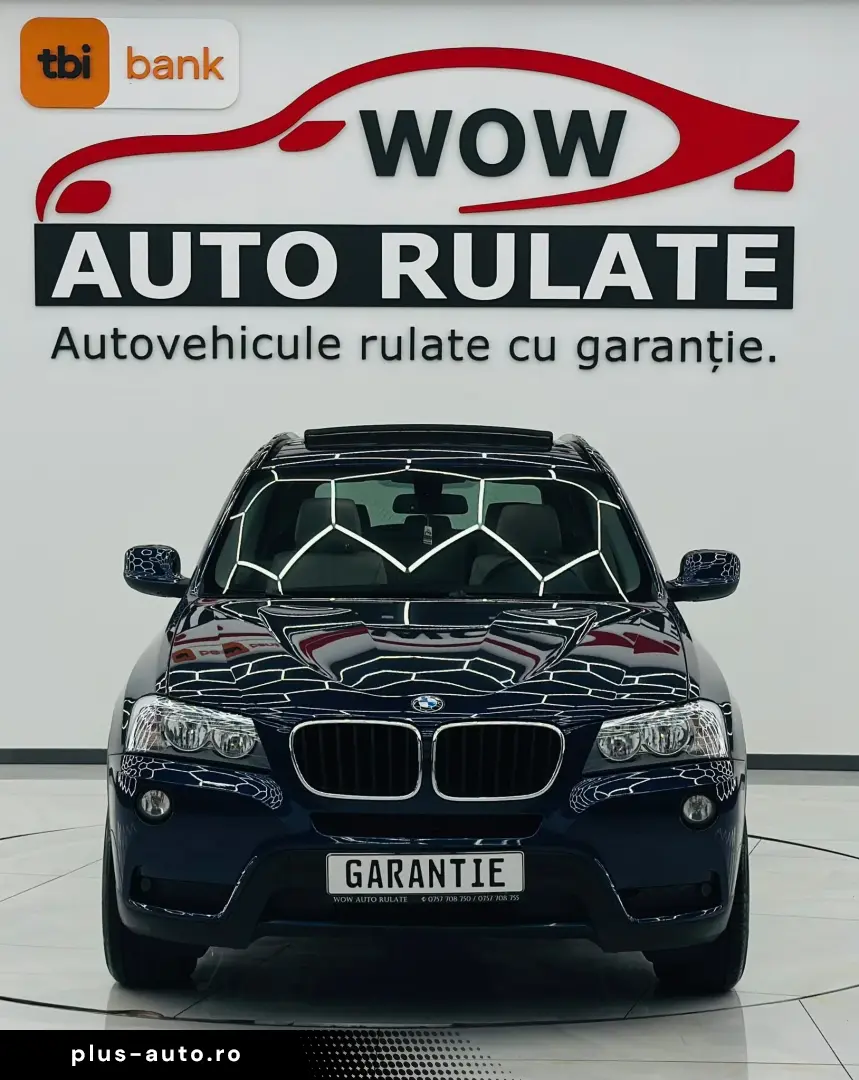 BMW X3 2013 2.0D E5 4x4 Garantie 12 Luni Rate Avans 0 Doar C