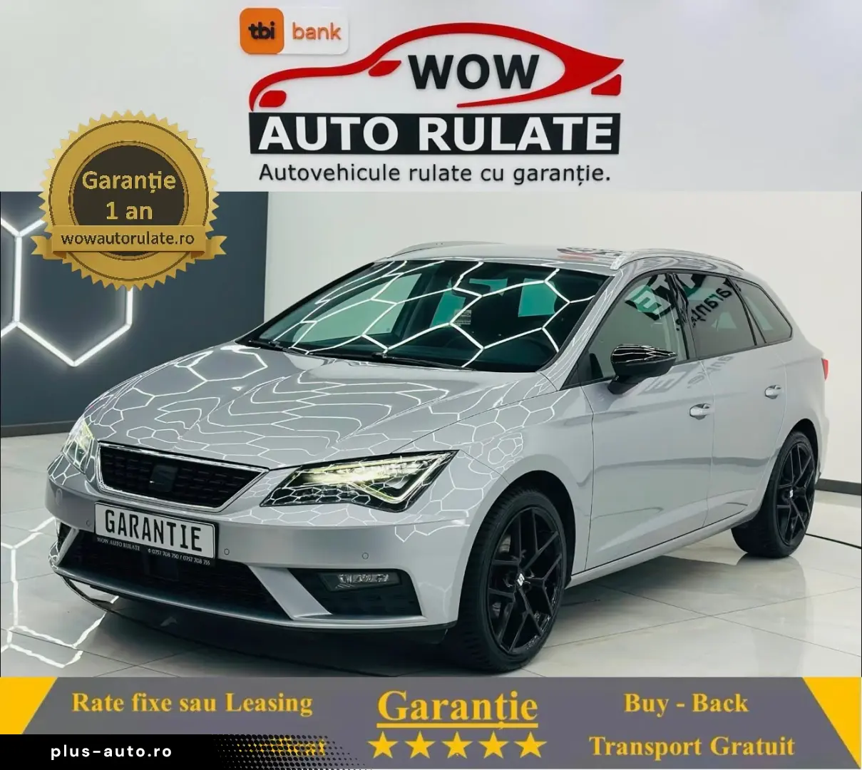 SEAT LEON 2020 1.5i  E6 Garantie 12 Luni Rate Avans 0 Doar C