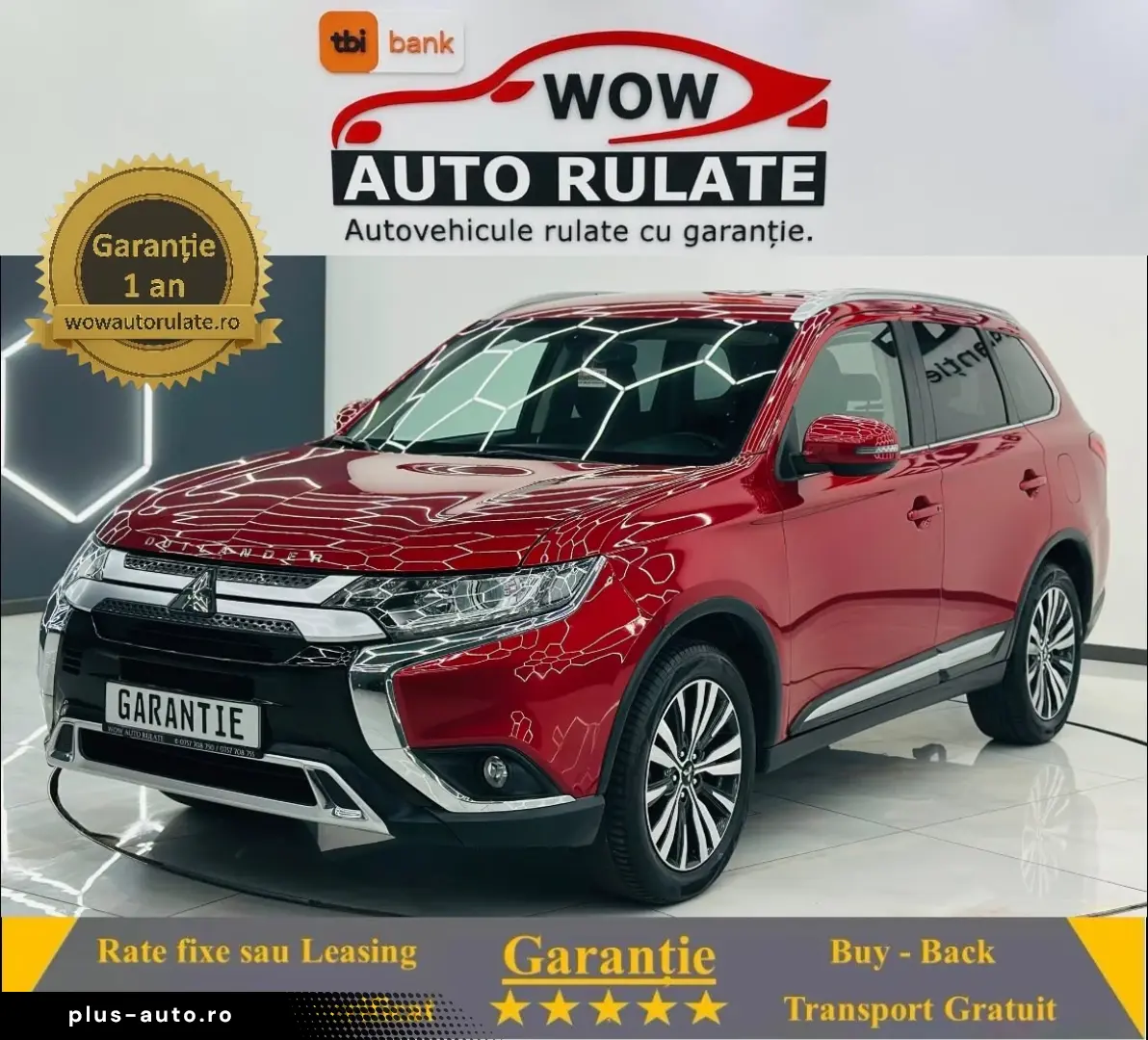 MITSUBISHI OUTLANDER 2019 2.0i E6 Garantie 12 Luni Rate Avan