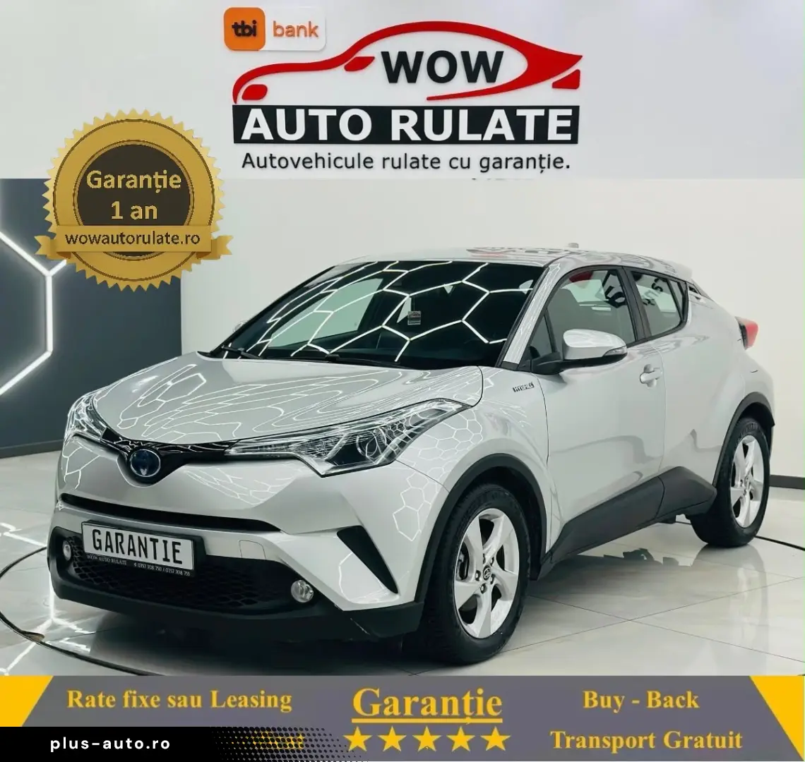 TOYOTA C-HR 2017 1.8i E6 Garantie 12 Luni Rate Avans 0 Doar