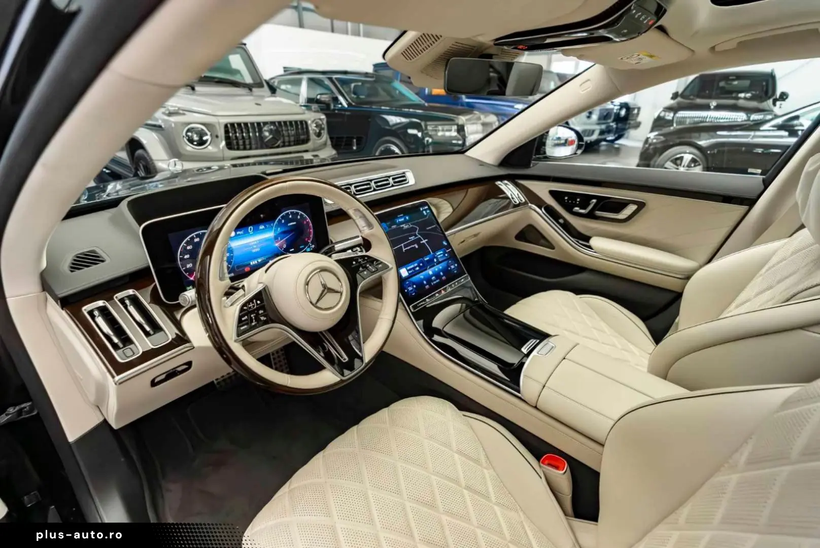 MERCEDES-BENZ S 450 4M Long AMG Line  Leder Beige  D&hellip;