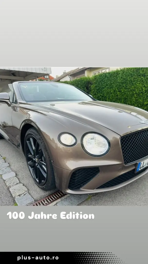 BENTLEY Continental GTC W12 Cabrio 100 Jahre Edition