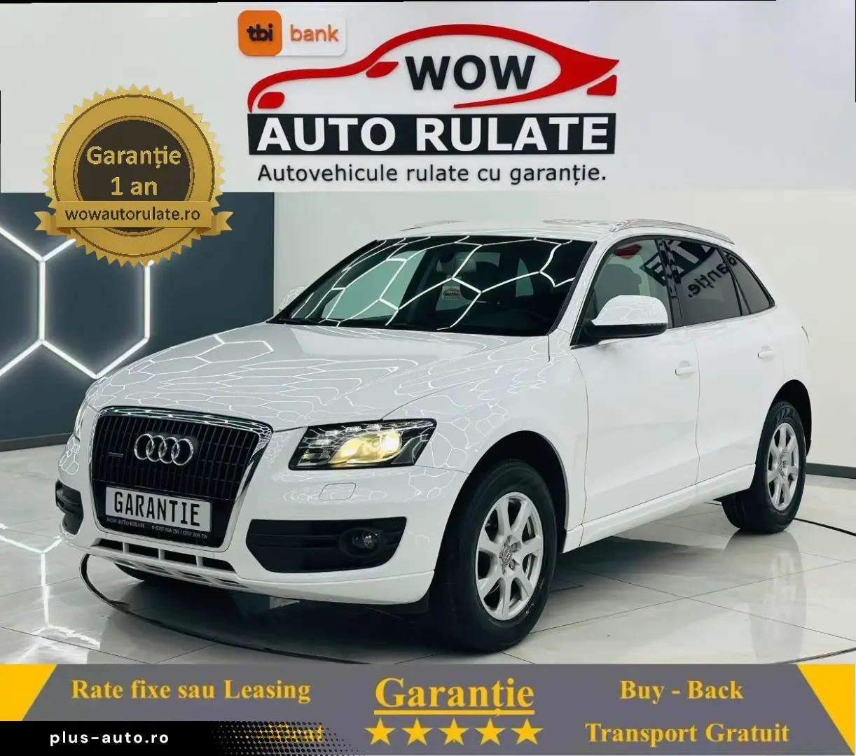 AUDI Q5 2012 2.0D E5 4x4 Garantie 12 Luni Rate Avans 0 Doar