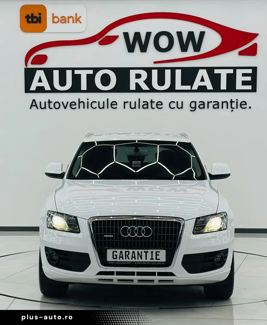 AUDI Q5 2012 2.0D E5 4x4 Garantie 12 Luni Rate Avans 0 Doar