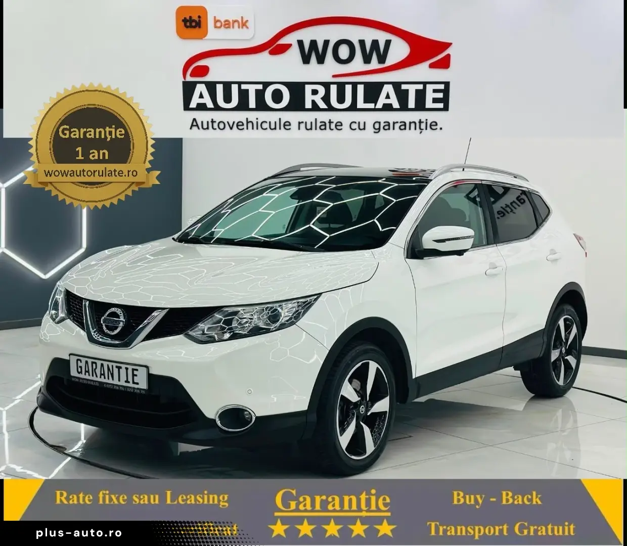 NISSAN Qashqai 2015 1.5D E5  Garantie 12 Luni Rate Avans 0 D