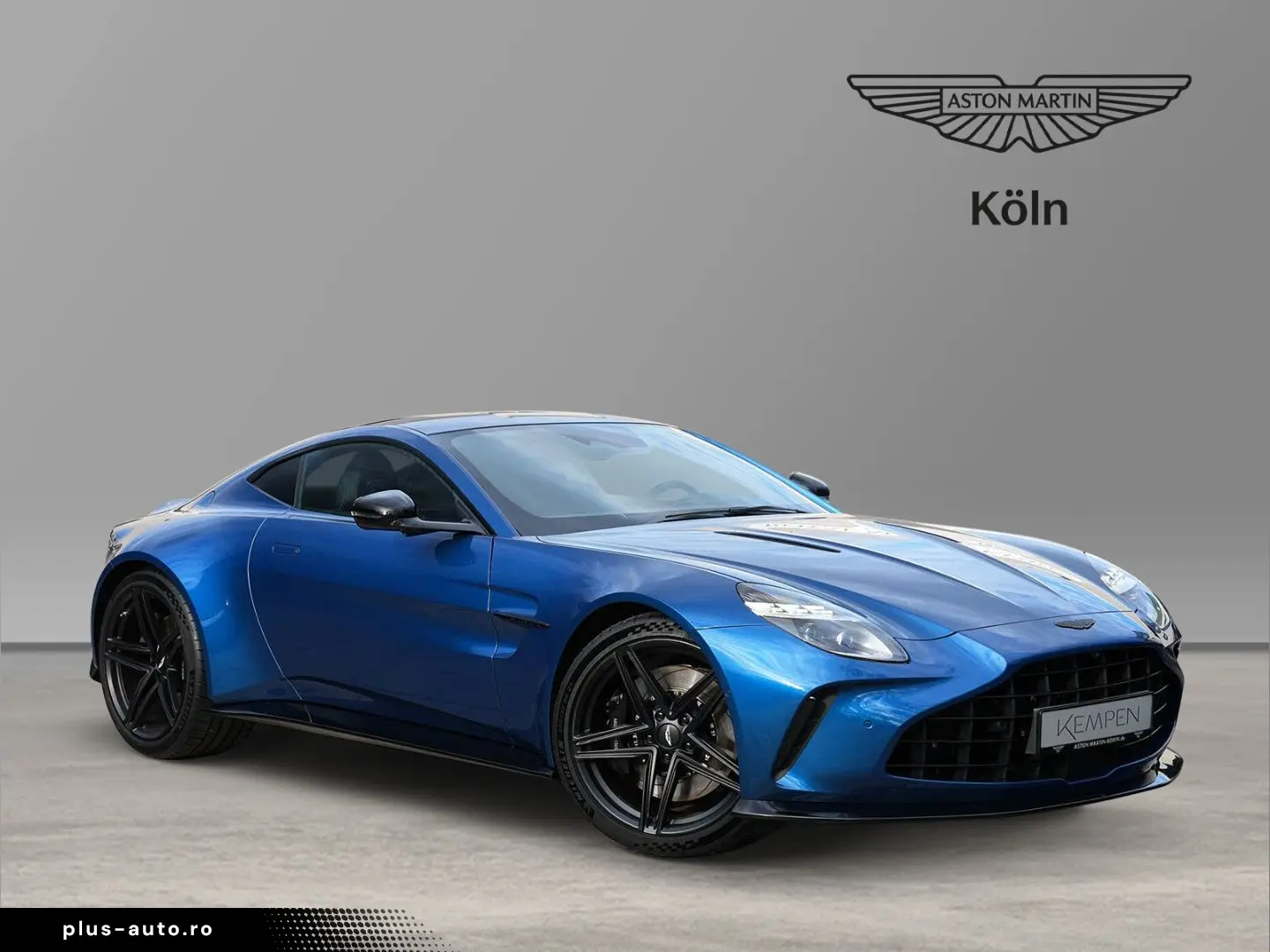 ASTON MARTIN Vantage Plasma Blue   Onyx Black