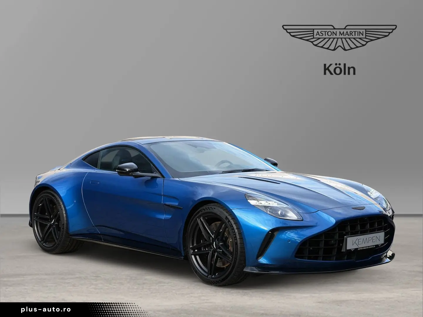 ASTON MARTIN Vantage Plasma Blue   Onyx Black