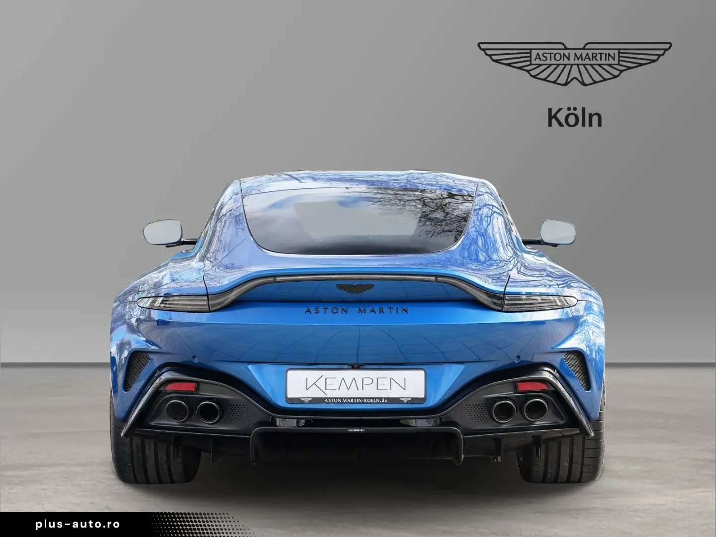 ASTON MARTIN Vantage Plasma Blue   Onyx Black