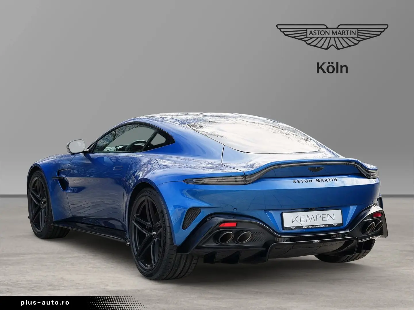 ASTON MARTIN Vantage Plasma Blue   Onyx Black