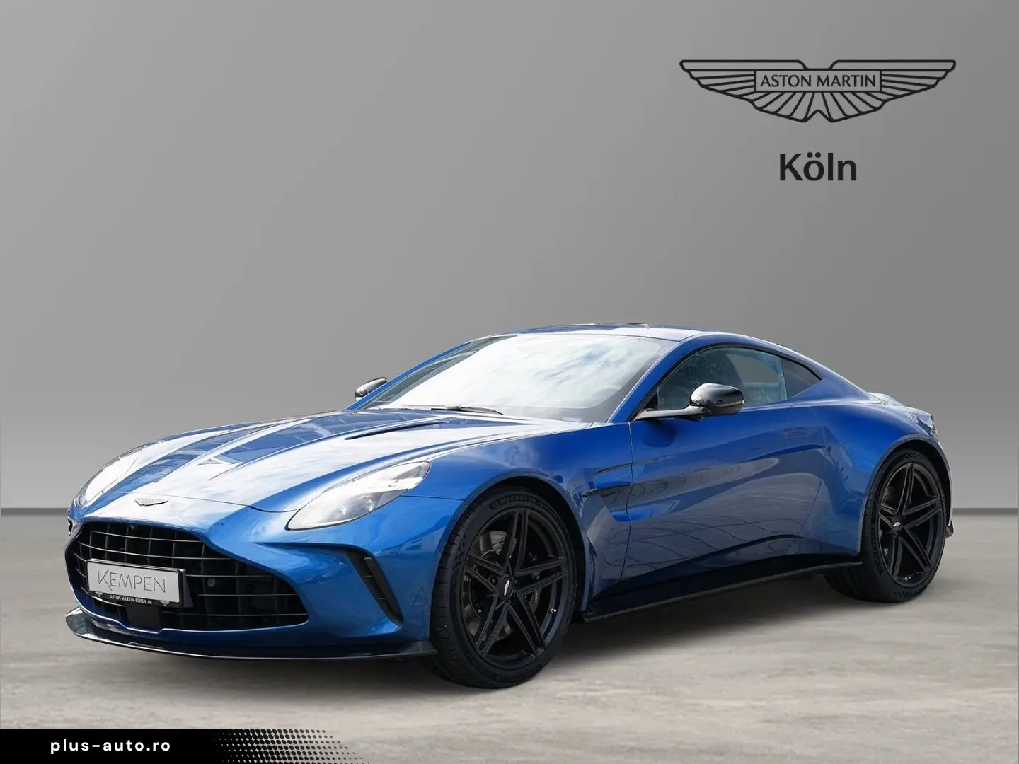 ASTON MARTIN Vantage Plasma Blue   Onyx Black