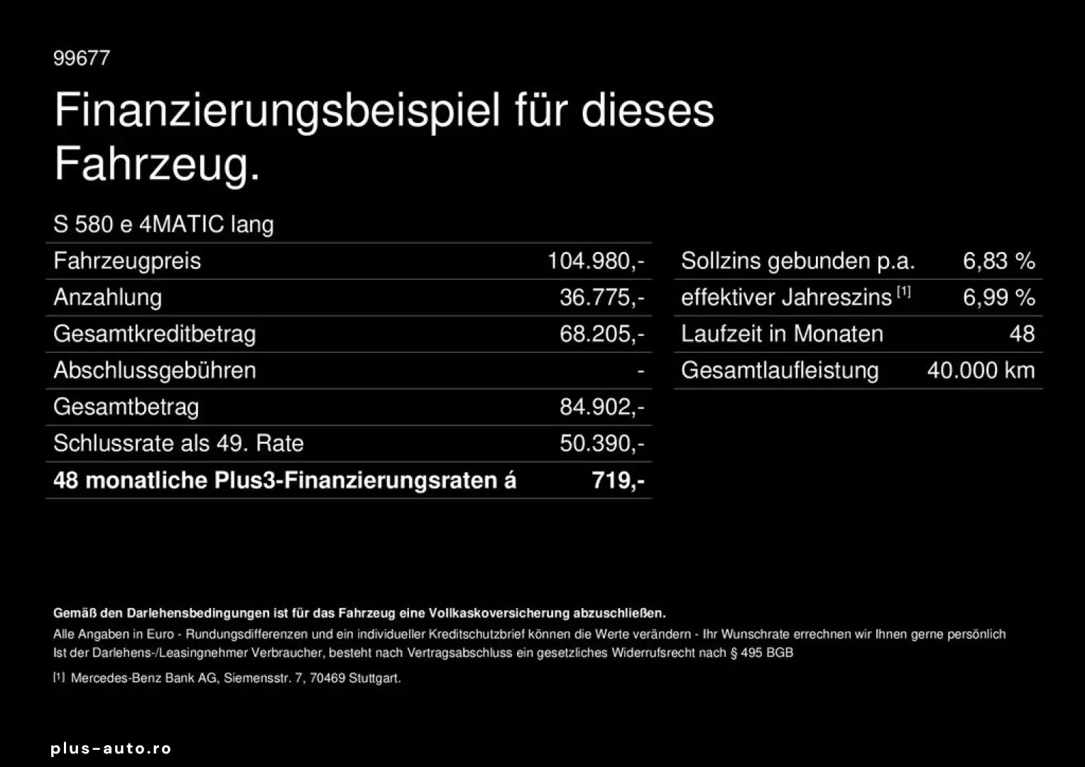 MERCEDES-BENZ S 580 e 4M lang AMG Burmester DigitalL&hellip;