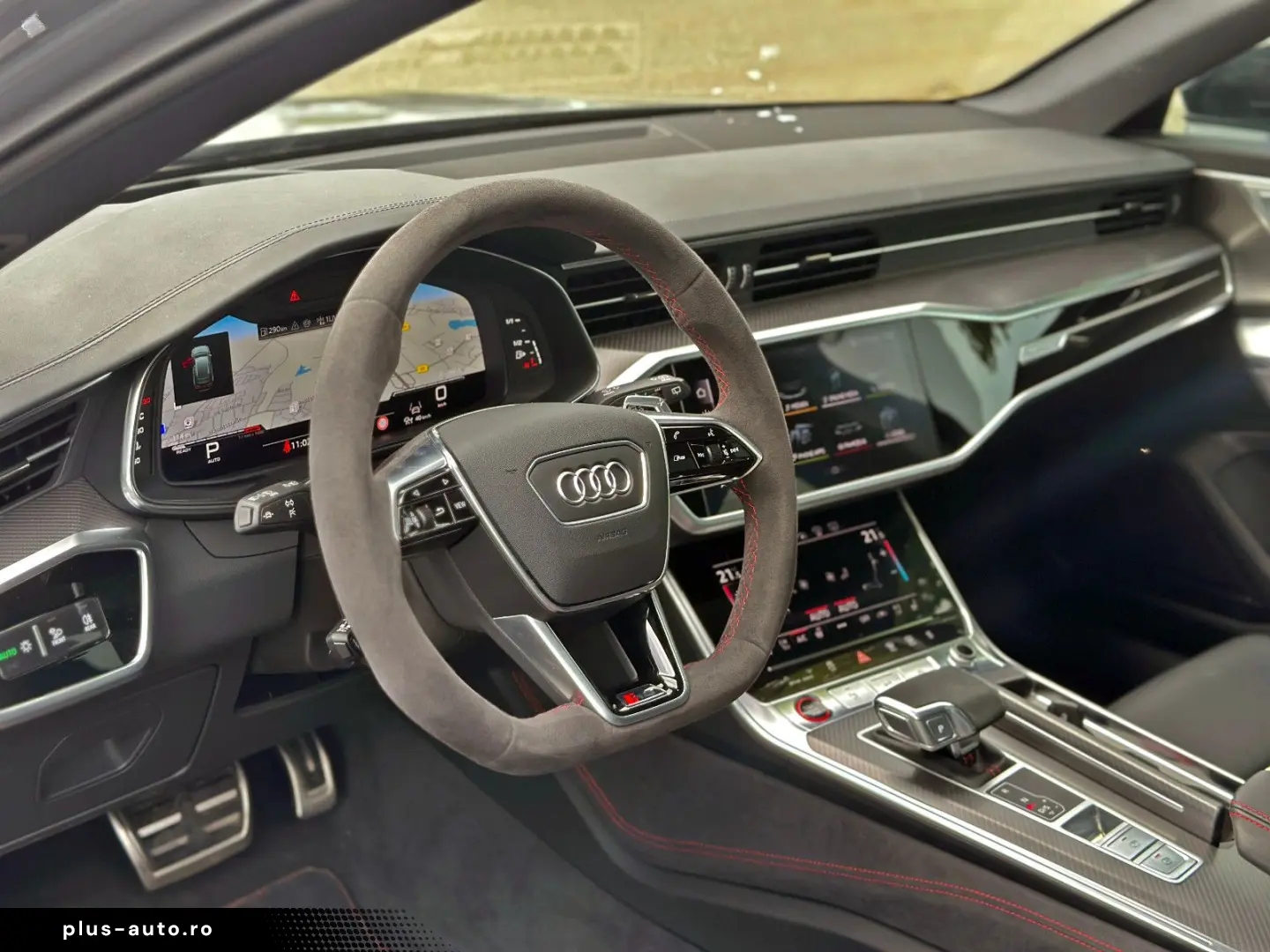 AUDI RS6 Avant BLACK PANO HUD NIGHT