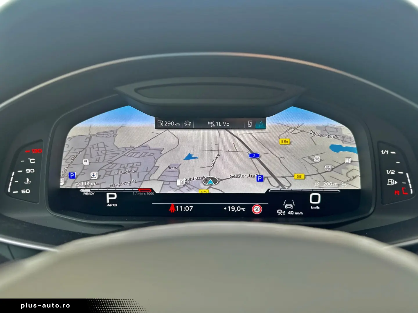 AUDI RS6 Avant BLACK PANO HUD NIGHT