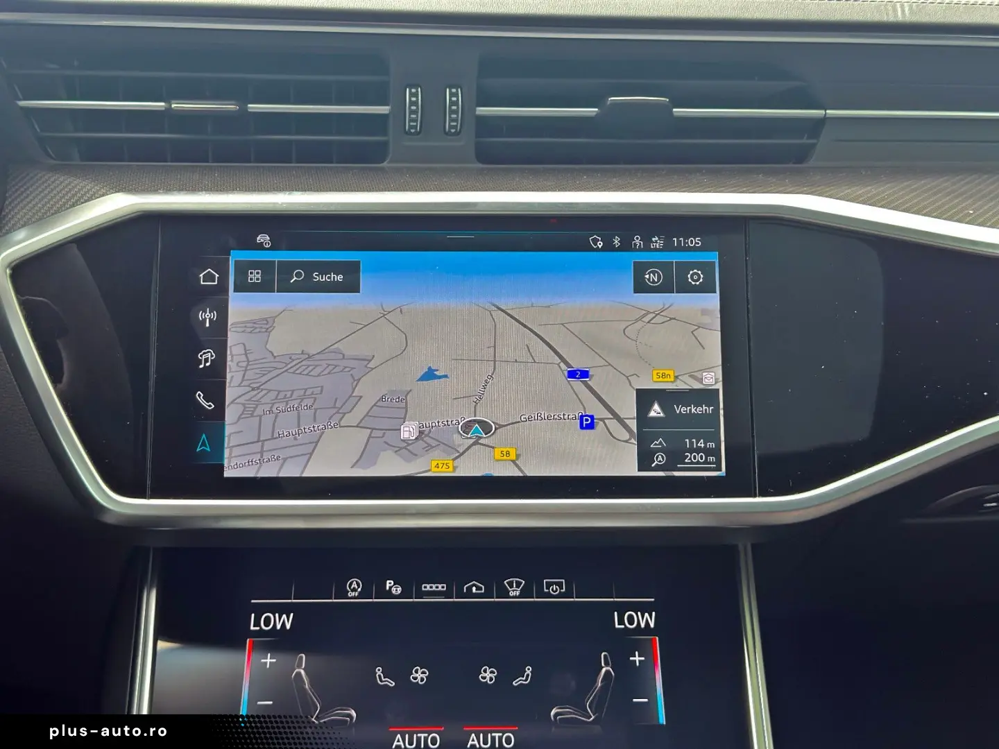 AUDI RS6 Avant BLACK PANO HUD NIGHT