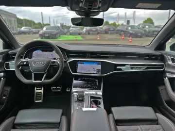 AUDI RS6 Avant BLACK PANO HUD NIGHT