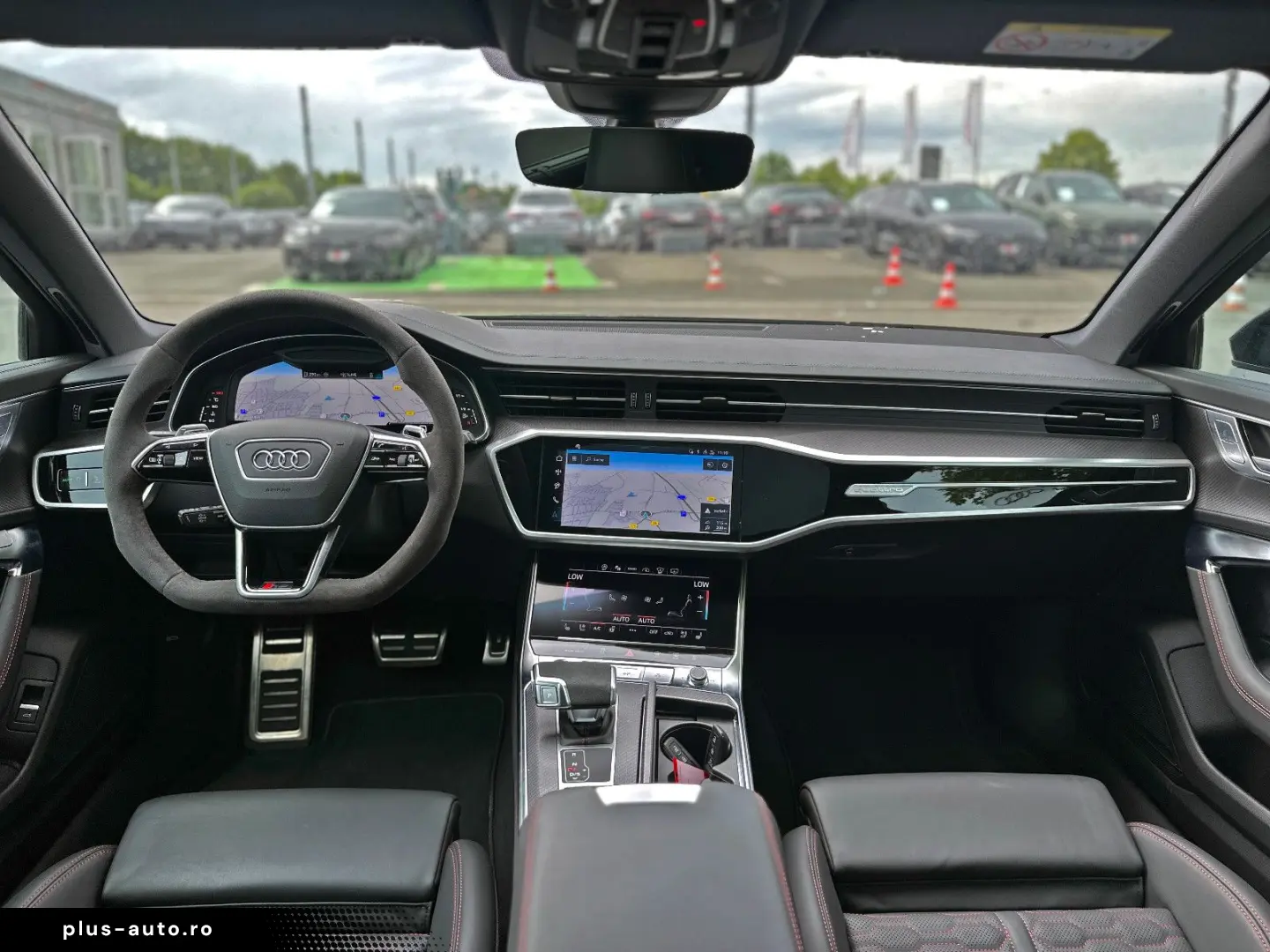 AUDI RS6 Avant BLACK PANO HUD NIGHT