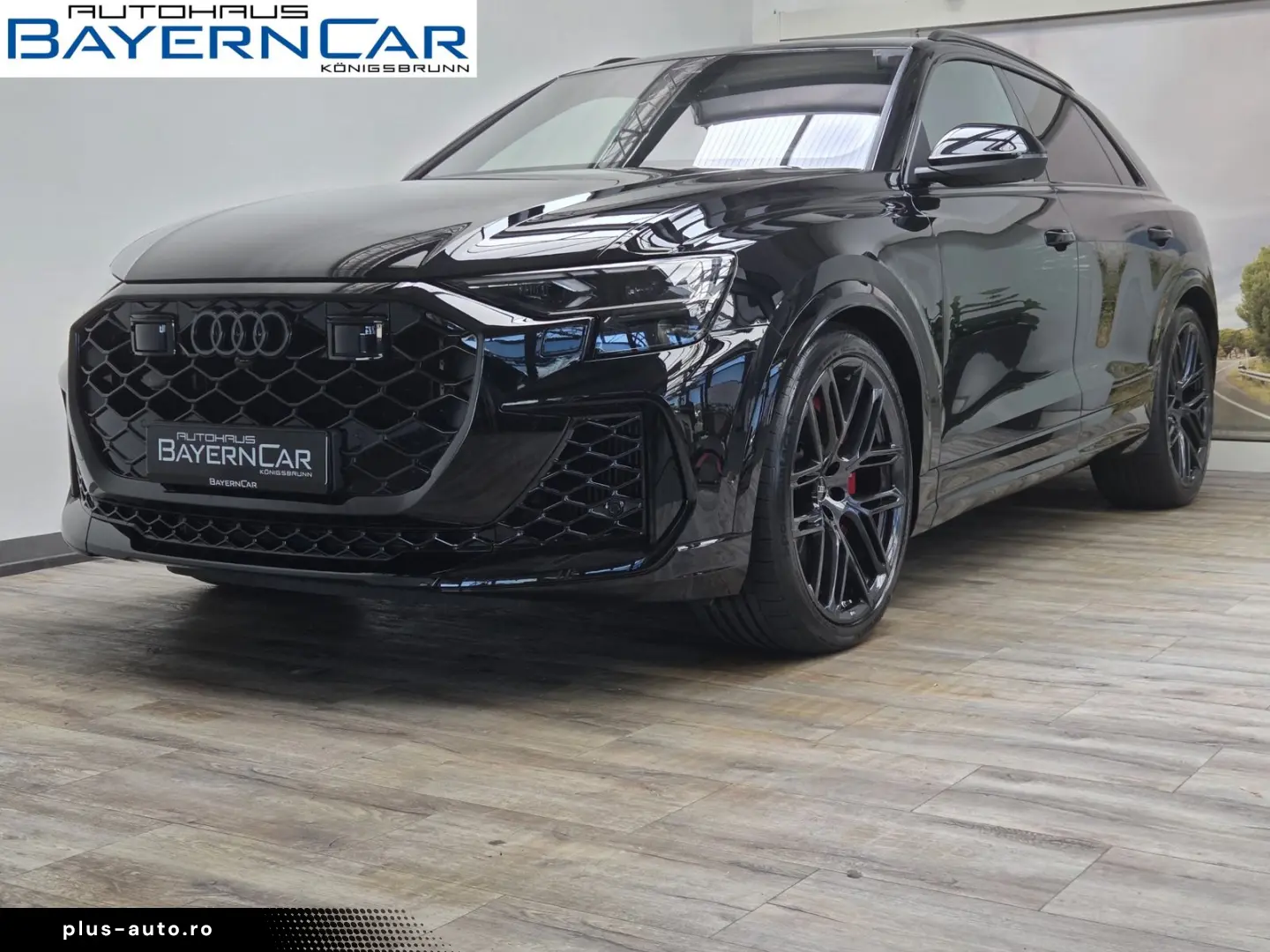 AUDI RSQ8 Sportabgas AHK Standhzg. Black  RS-Design