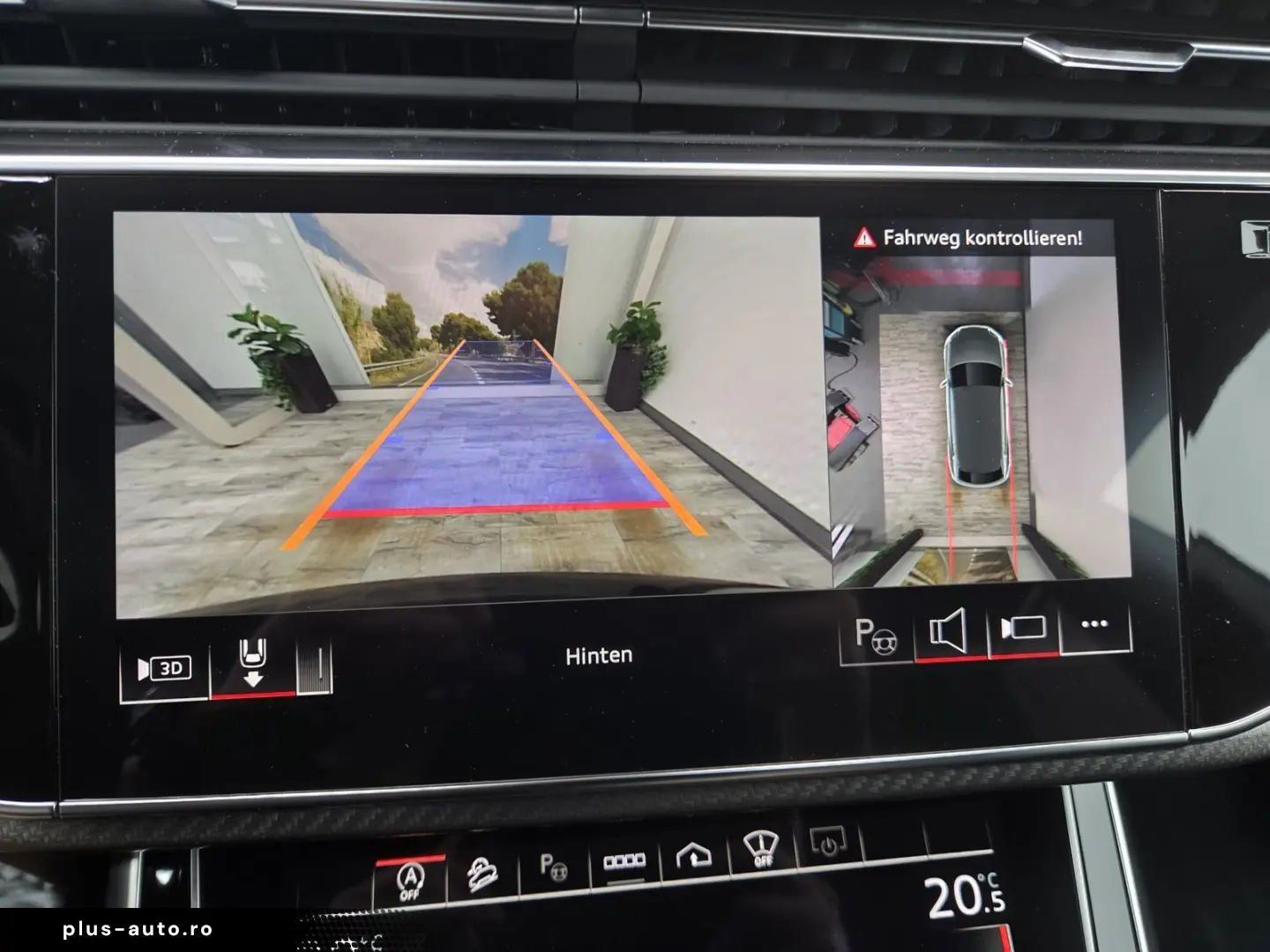 AUDI RSQ8 Sportabgas AHK Standhzg. Black  RS-Design