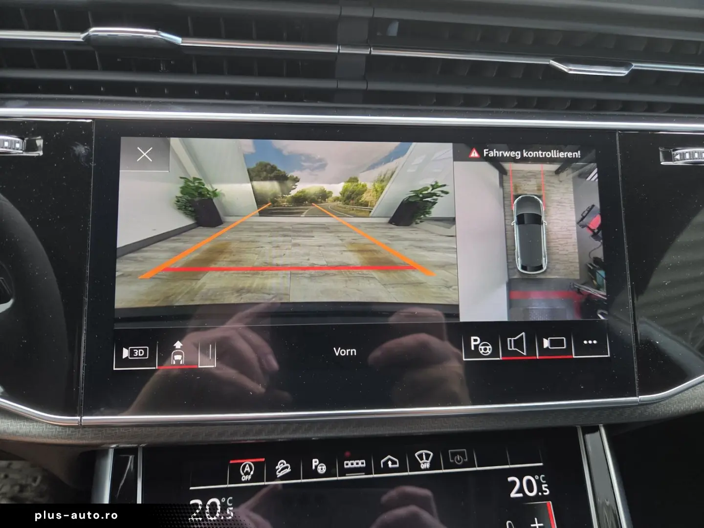 AUDI RSQ8 Sportabgas AHK Standhzg. Black  RS-Design
