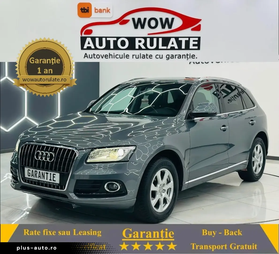 AUDI Q5 2017 2.0D E6 Garantie 12 Luni Rate Avans 0 Doar Cu B