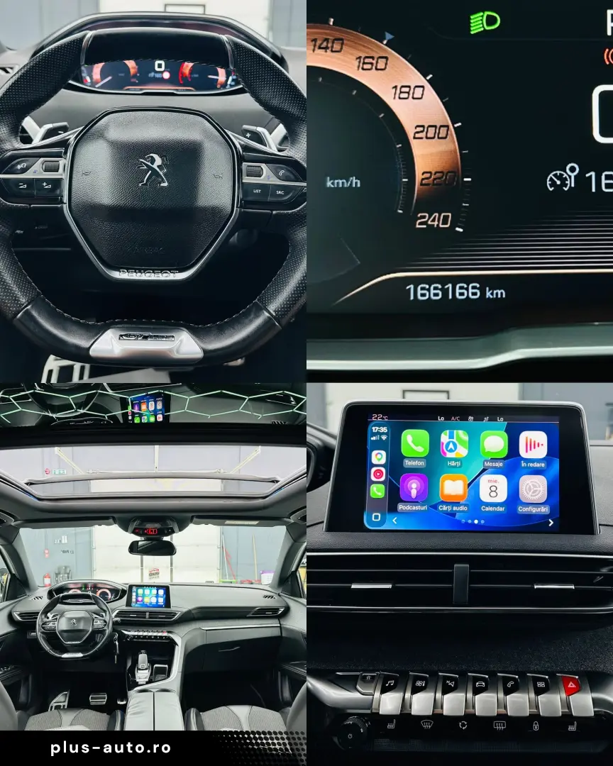 PEUGEOT 5008 2017 1.6i E6 Garantie 12 Luni Rate Avans 0 Doar