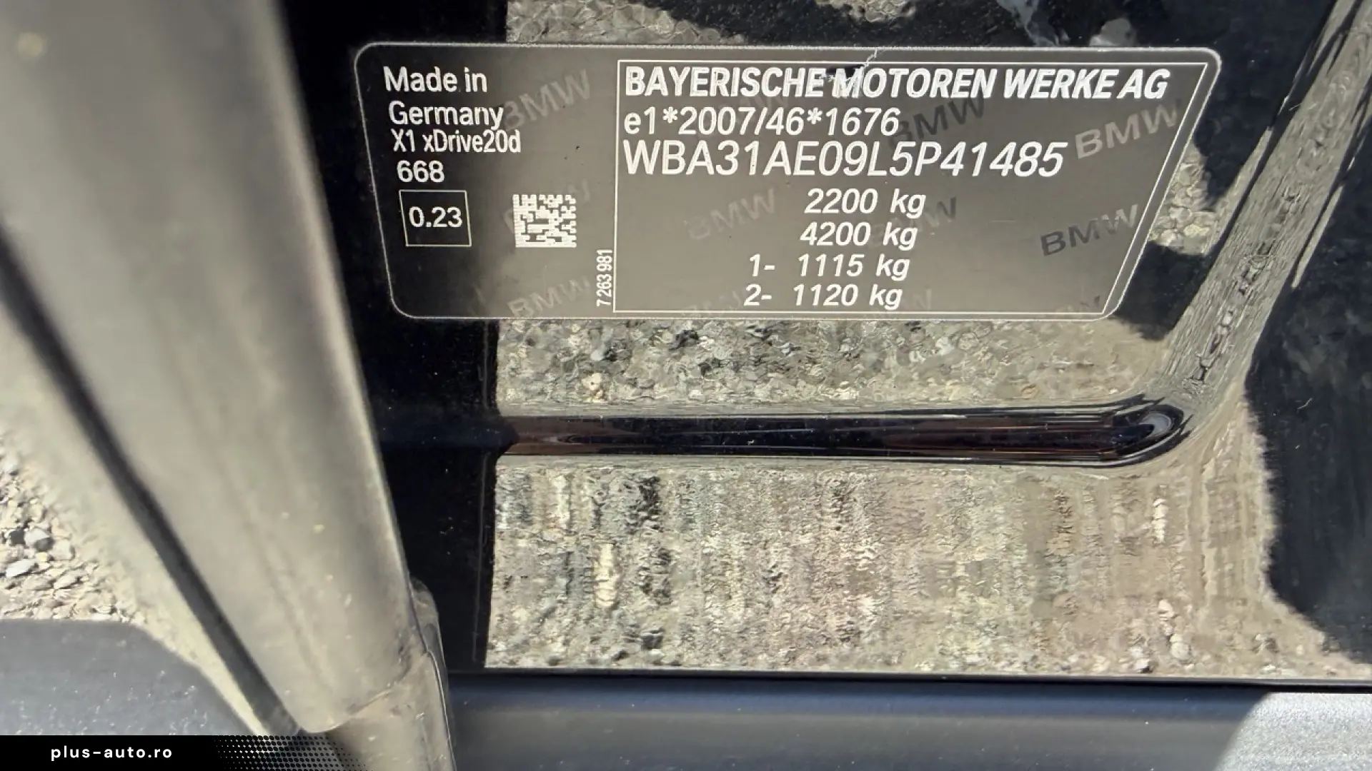 BMW X1 XDRIVE20D 190CP