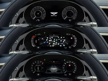 Bentley Continental GTC V8 Hybrid   Head-Up Display