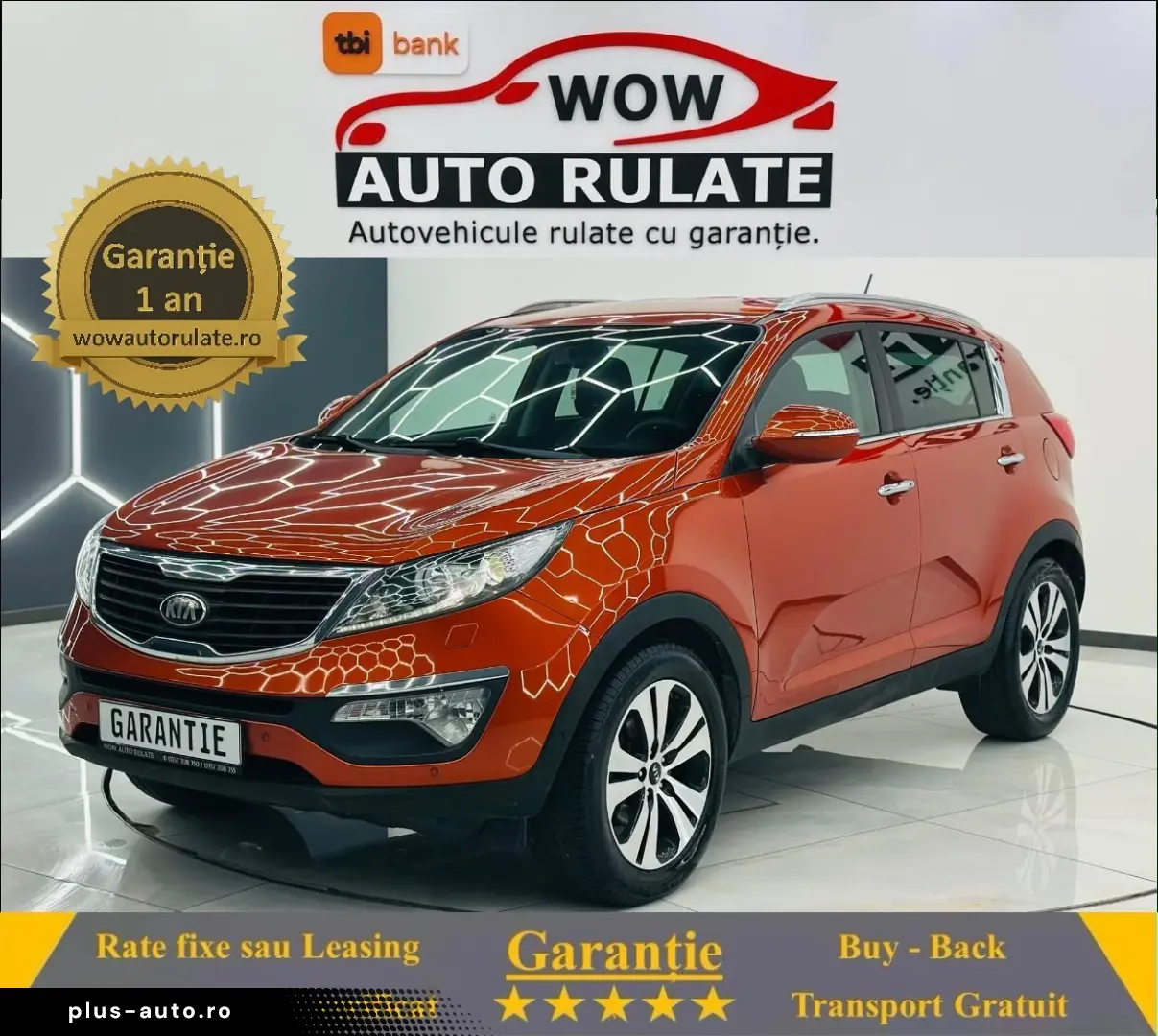 KIA SPORTAGE 2013 1.7D E5 Garantie 12 Luni Rate Avans 0 Doar