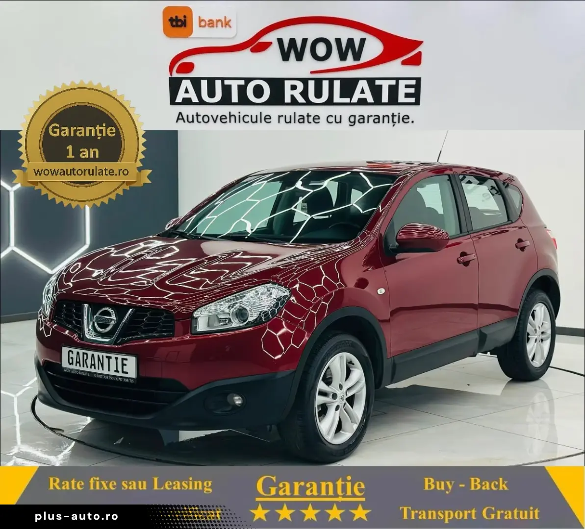 NISSAN Qashqai 2013 1.6i E5 Garantie 12 Luni Rate Avans 0 Do