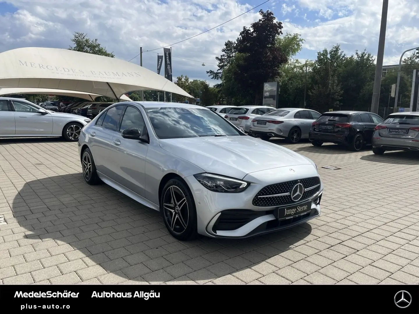 MERCEDES-BENZ C 400 e 4M AMG Night AHK 360  Distronic HuD 3D