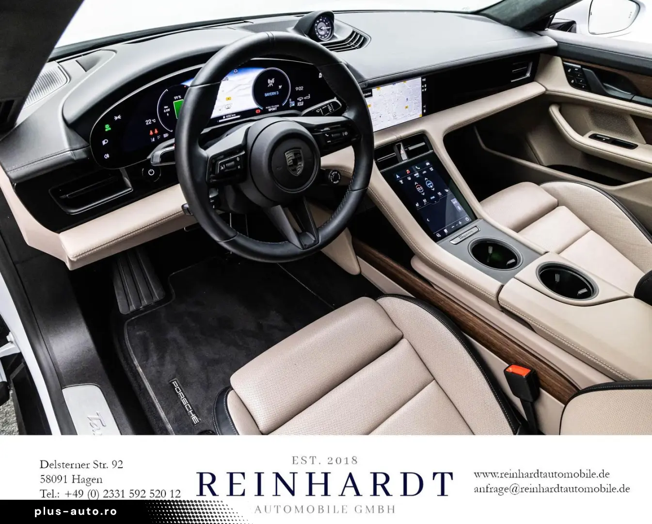 PORSCHE TAYCAN TURBO ACC HuD PANO PDLS  KERAMIK 18-WEGE