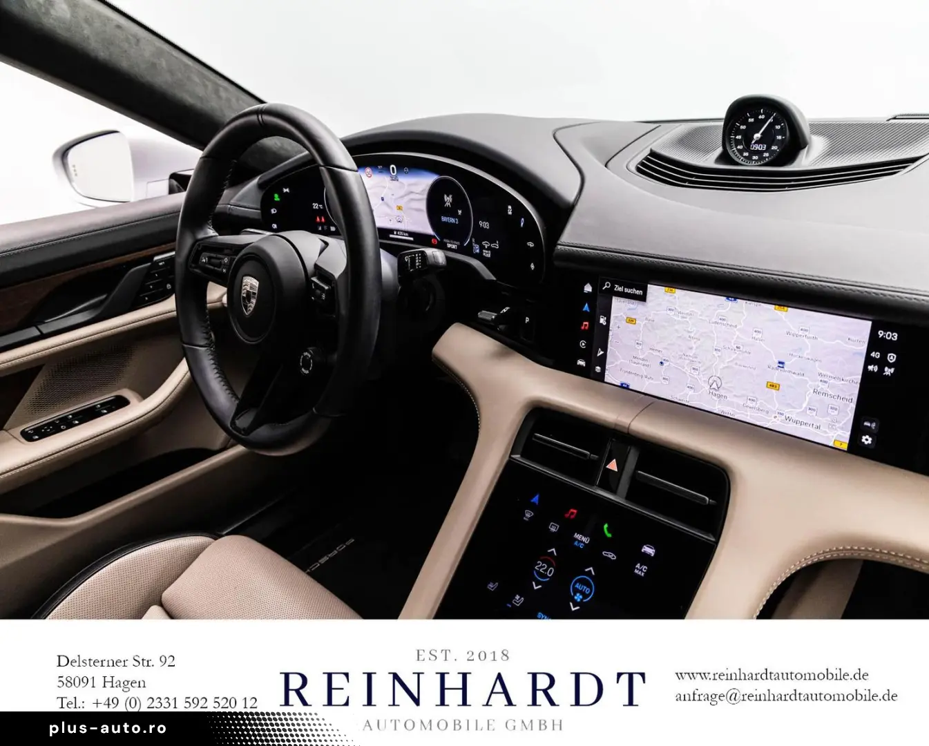 PORSCHE TAYCAN TURBO ACC HuD PANO PDLS  KERAMIK 18-WEGE