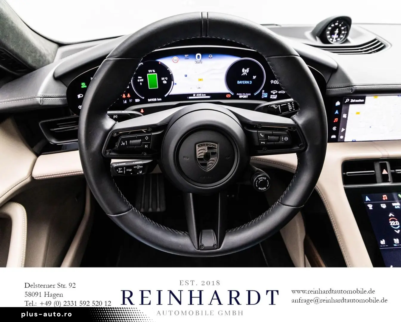 PORSCHE TAYCAN TURBO ACC HuD PANO PDLS  KERAMIK 18-WEGE