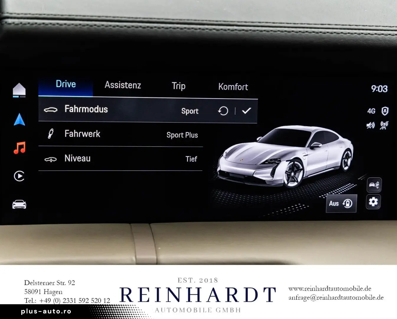 PORSCHE TAYCAN TURBO ACC HuD PANO PDLS  KERAMIK 18-WEGE