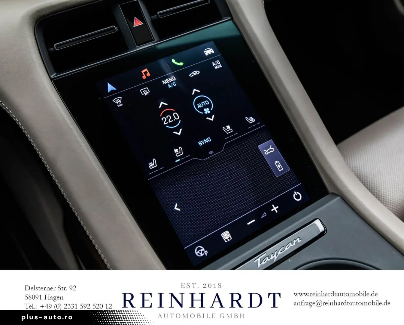 PORSCHE TAYCAN TURBO ACC HuD PANO PDLS  KERAMIK 18-WEGE