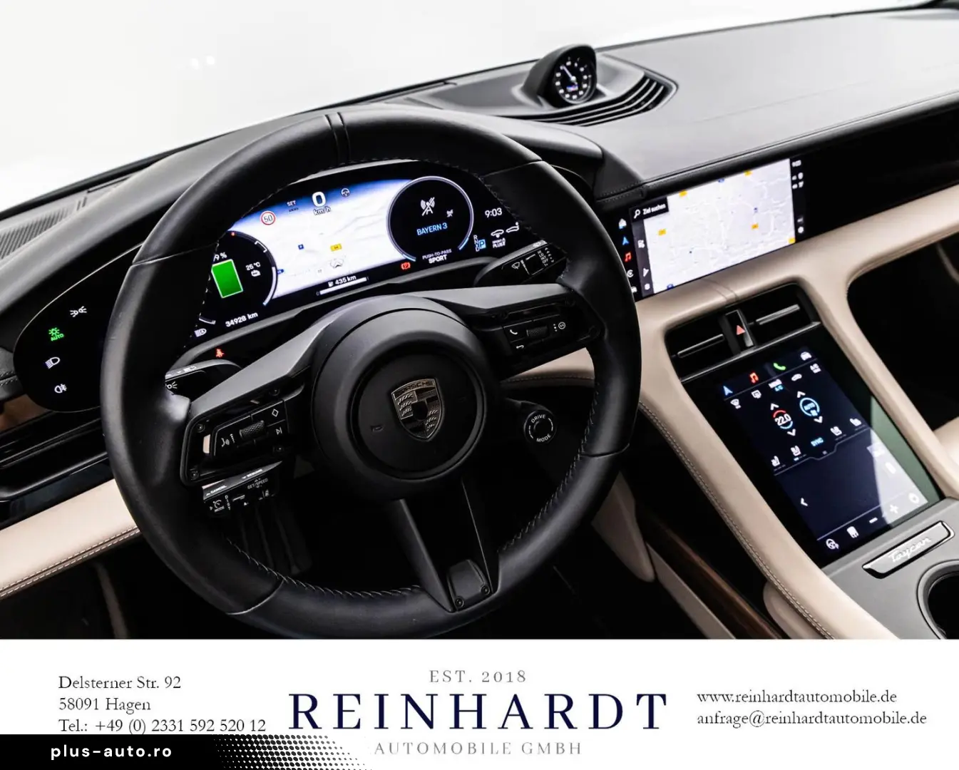 PORSCHE TAYCAN TURBO ACC HuD PANO PDLS  KERAMIK 18-WEGE