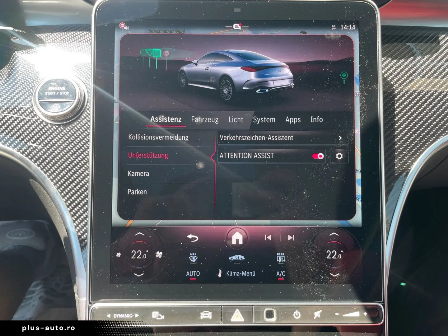 MERCEDES-BENZ CLE 300 4M Coupé AMG  ROT HUD PANO NIG&hellip;