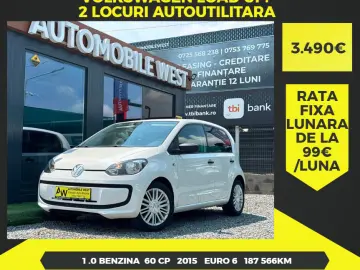 Volkswagen up! 1.0 White AUTOUTILITARA