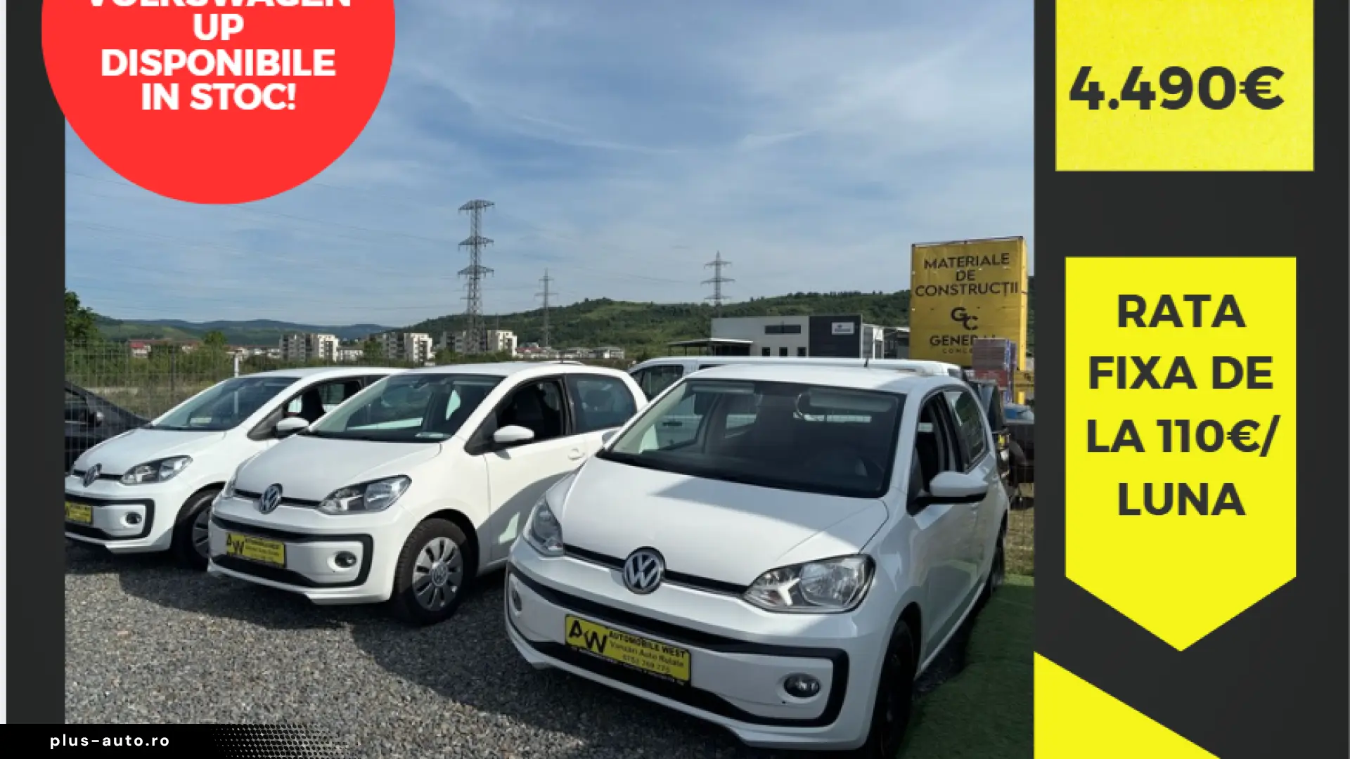 Volkswagen up! 1.0 White
