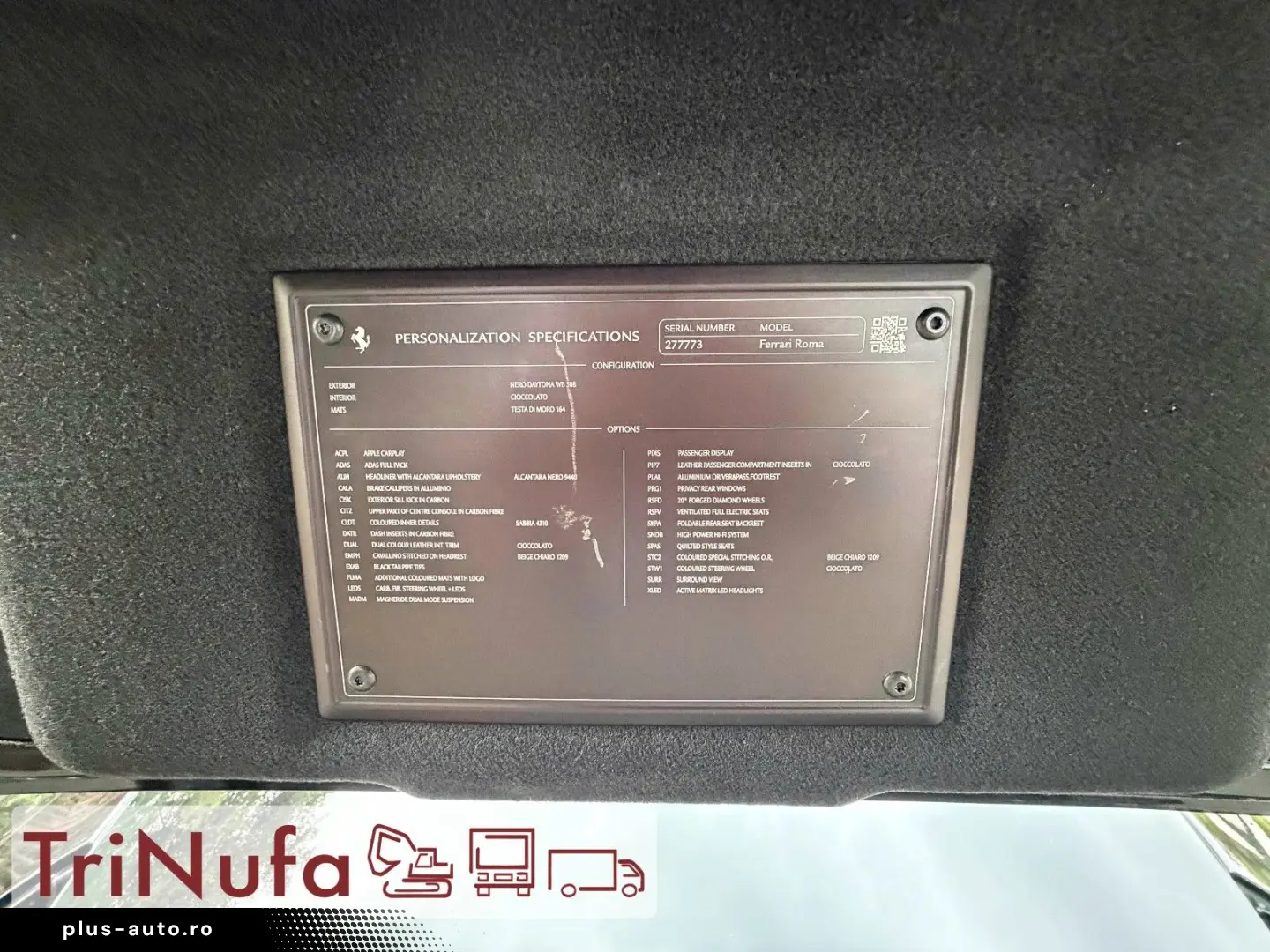 FERRARI Roma   Approved 04 27   360    ADAS   Carbon