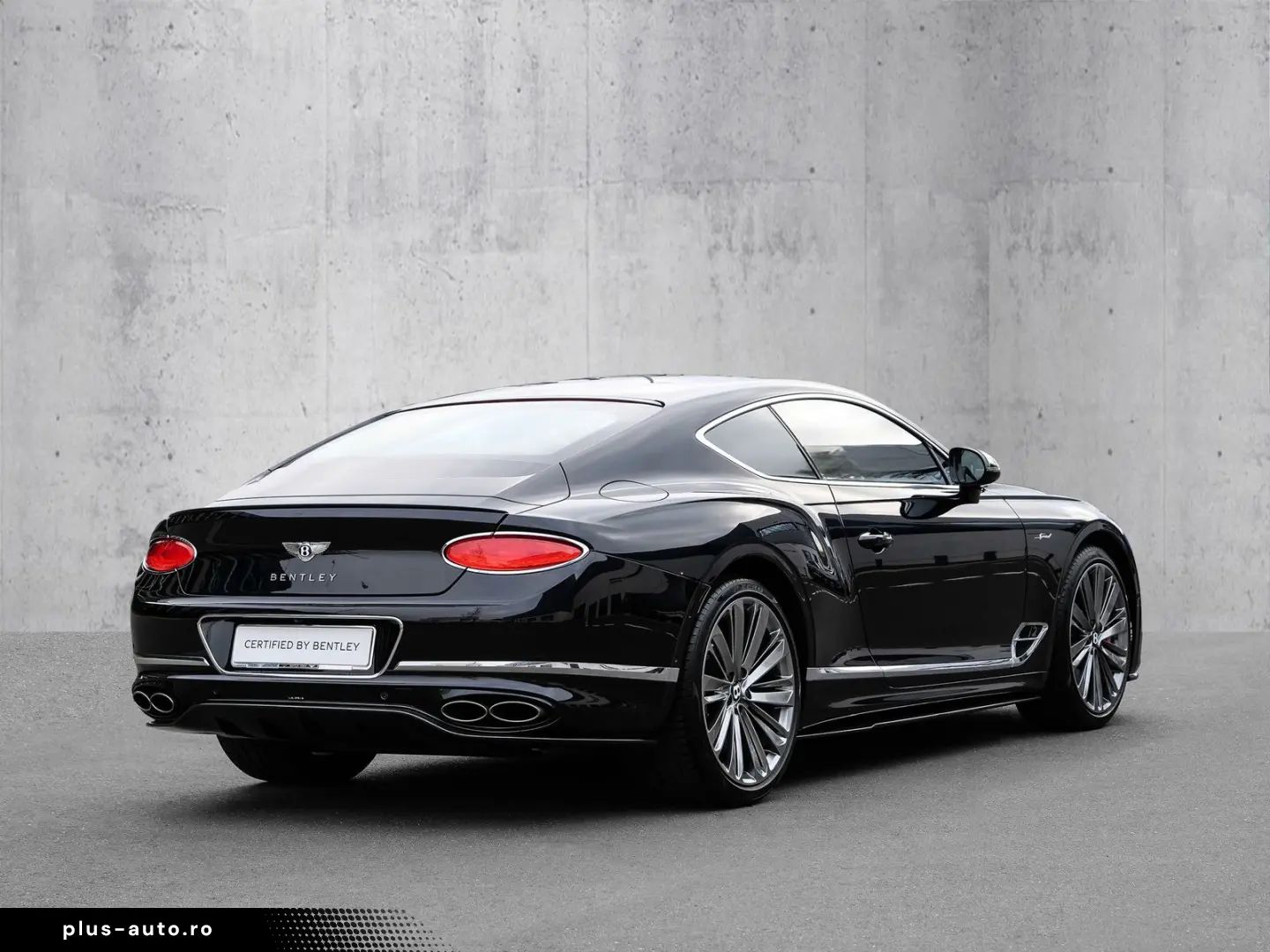 BENTLEY Continental GT W12 Speed Onyx  Akrapovic Exhaust